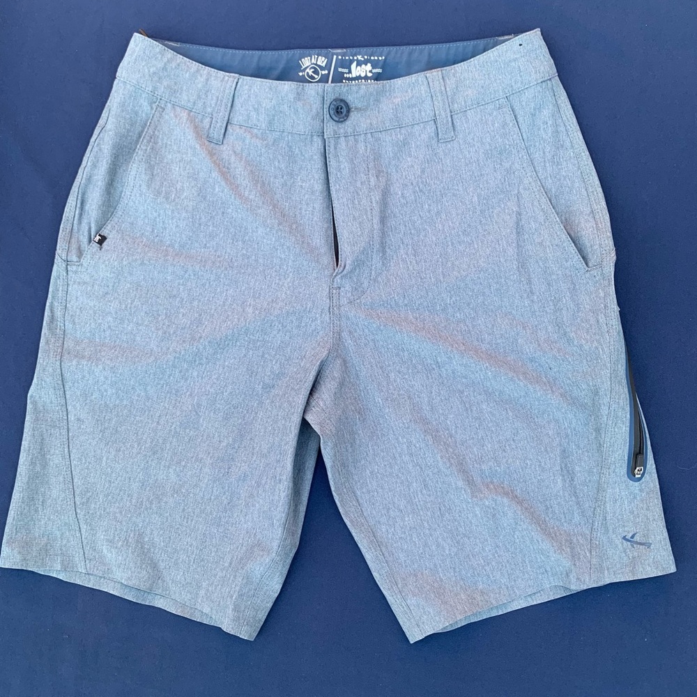 Lost at Sea Men's Board Shorts Teal Blue Size 30